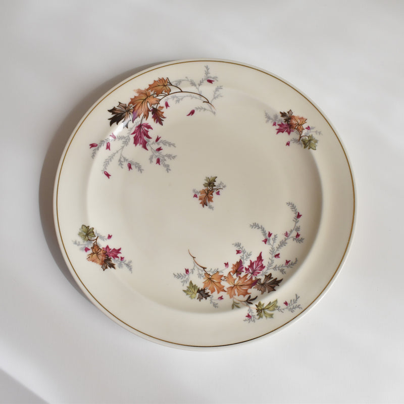 Vintage Dessert Plate Raynaud Erable D