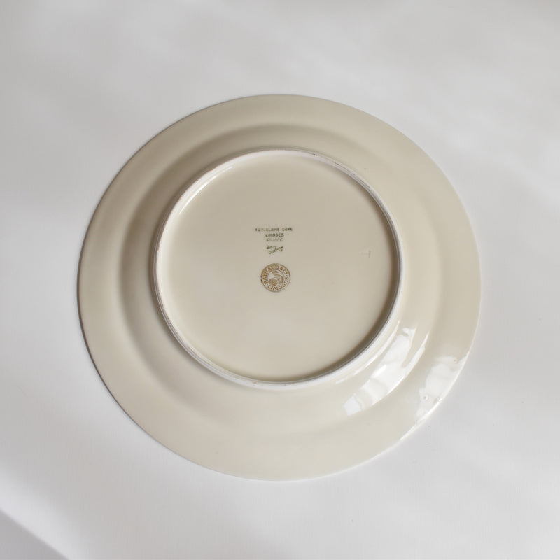 Vintage Dessert Plate Raynaud Erable D