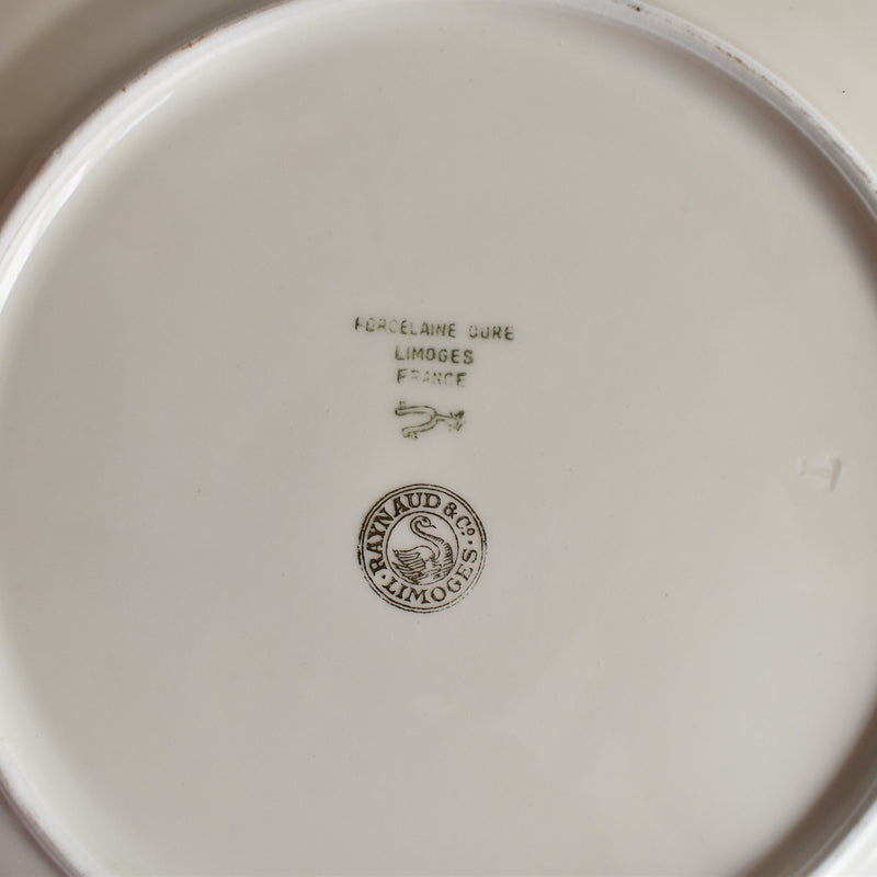 Vintage Dessert Plate Raynaud Erable D