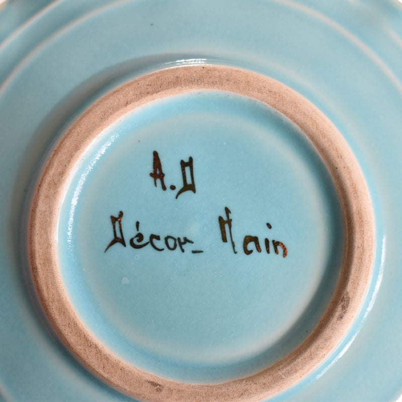 ア.ドラサンヴァル A.Dressinval コーヒーカップ＆ソーサー Turquoise A