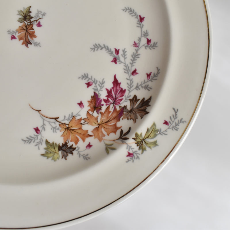Vintage Dessert Plate Raynaud Erable D