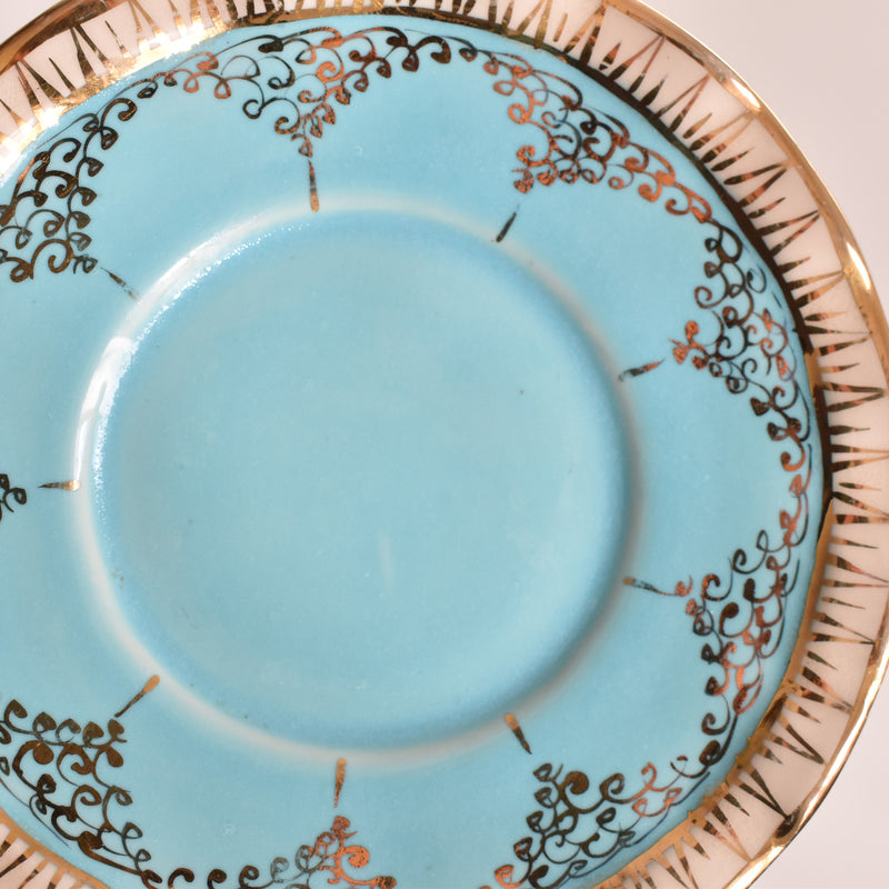 ア.ドラサンヴァル A.Dressinval コーヒーカップ＆ソーサー Turquoise A