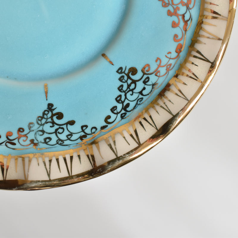 ア.ドラサンヴァル A.Dressinval コーヒーカップ＆ソーサー Turquoise A