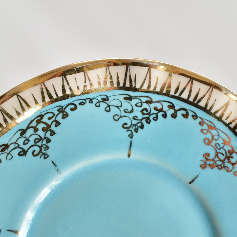 ア.ドラサンヴァル A.Dressinval コーヒーカップ＆ソーサー Turquoise A