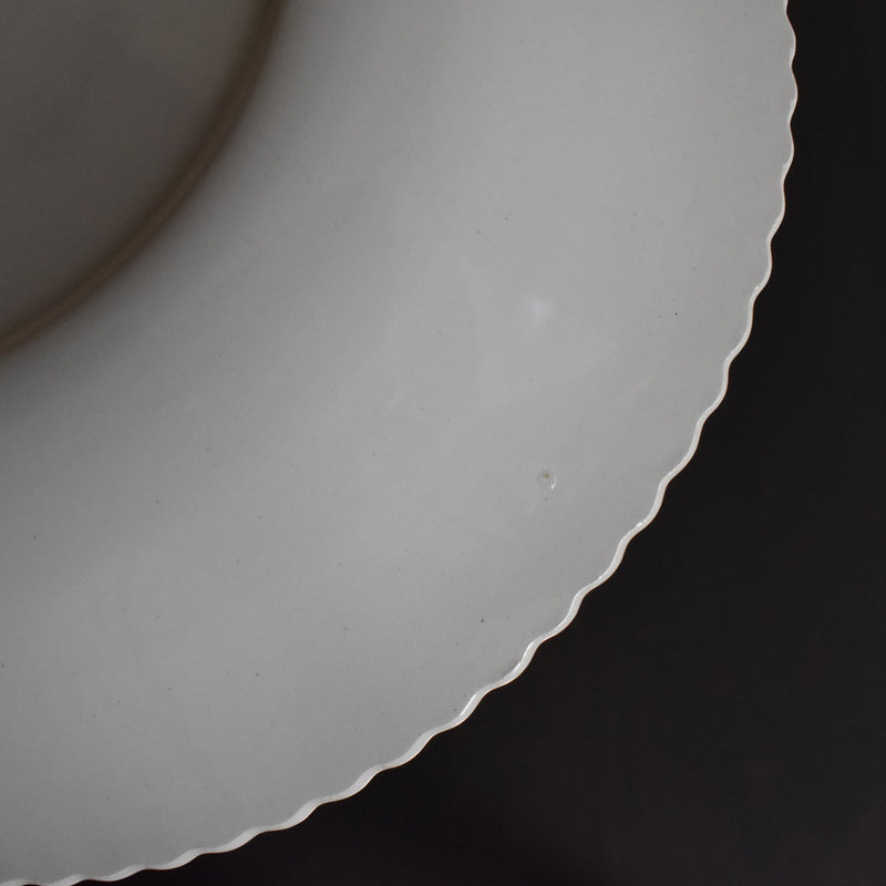 Vintage deep dish Luneville/Badonviller Rose C
