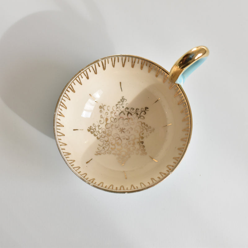 ア.ドラサンヴァル A.Dressinval コーヒーカップ＆ソーサー Turquoise A