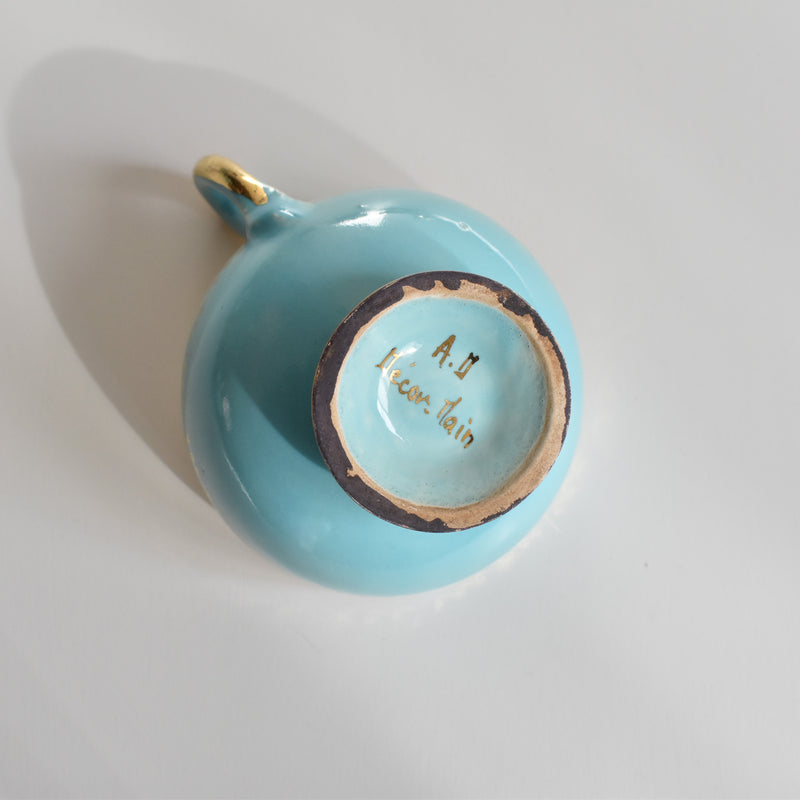 ア.ドラサンヴァル A.Dressinval コーヒーカップ＆ソーサー Turquoise A