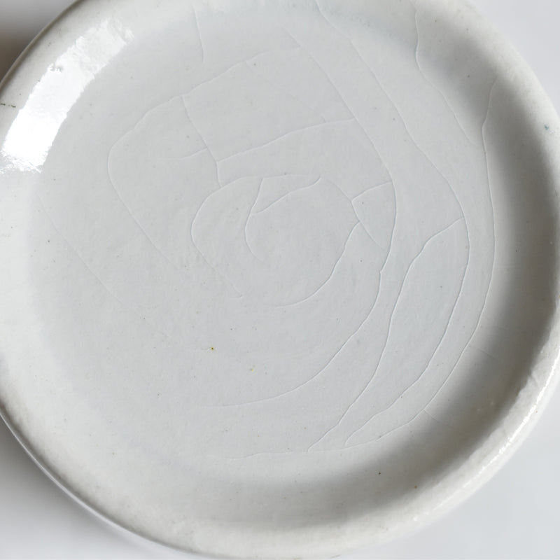 Antique cup and saucer Badonviller Empire B