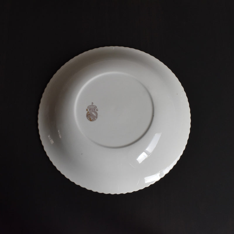 ヴィンテージ深皿  リュネヴィル/バドンヴィレー　Rose D