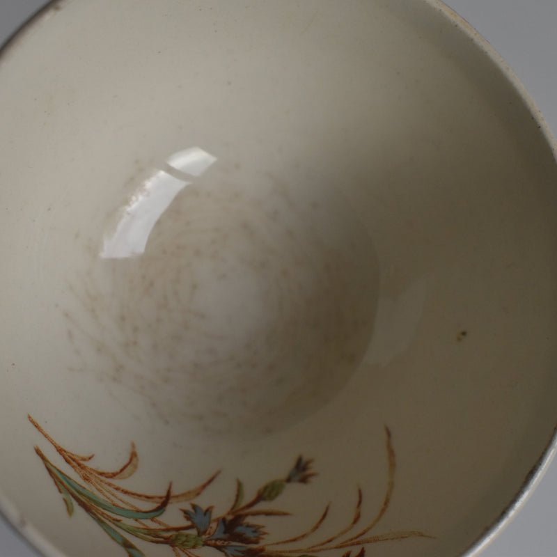 Antique Cup and Saucer K&G Luneville Bleuet C