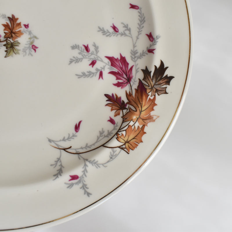 Vintage Dessert Plate, Raynaud, Erable E