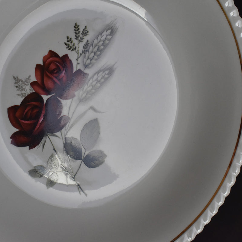 ヴィンテージ深皿  リュネヴィル/バドンヴィレー　Rose D