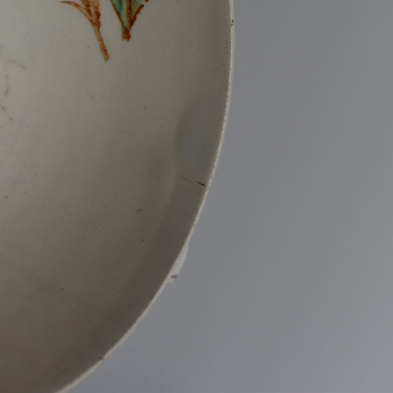 Antique Cup and Saucer K&G Luneville Bleuet C