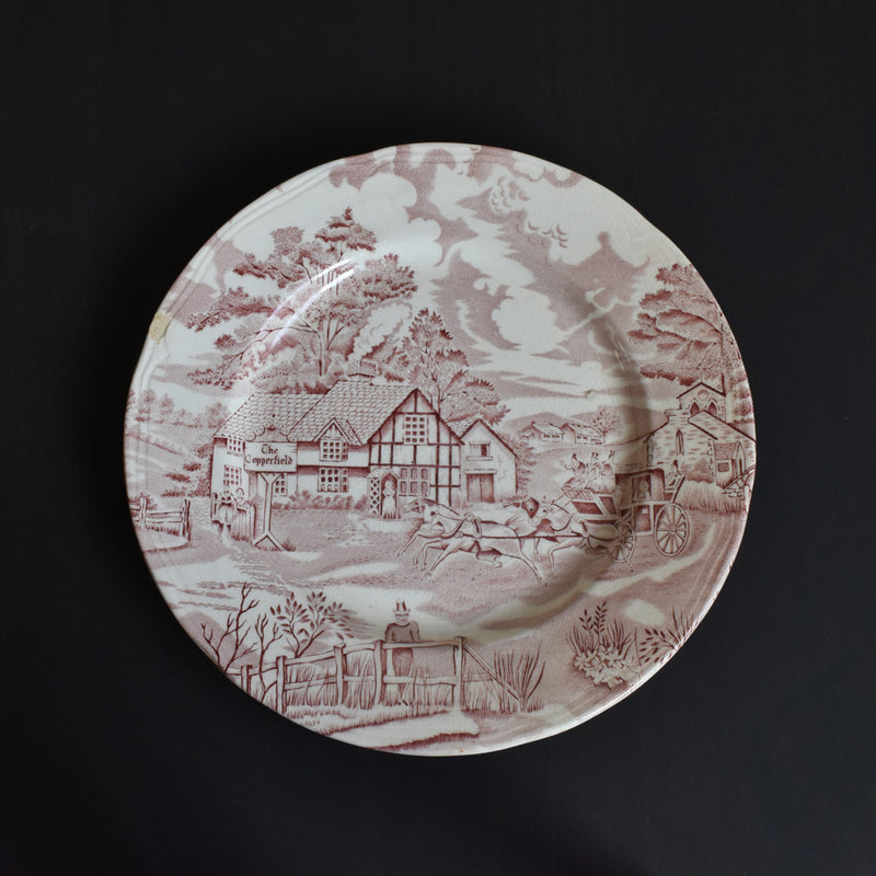 ヴィンテージプレート  リュネヴィル　English Style B