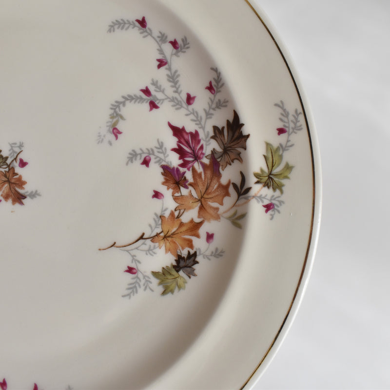 Vintage Dessert Plate Raynaud Erable F