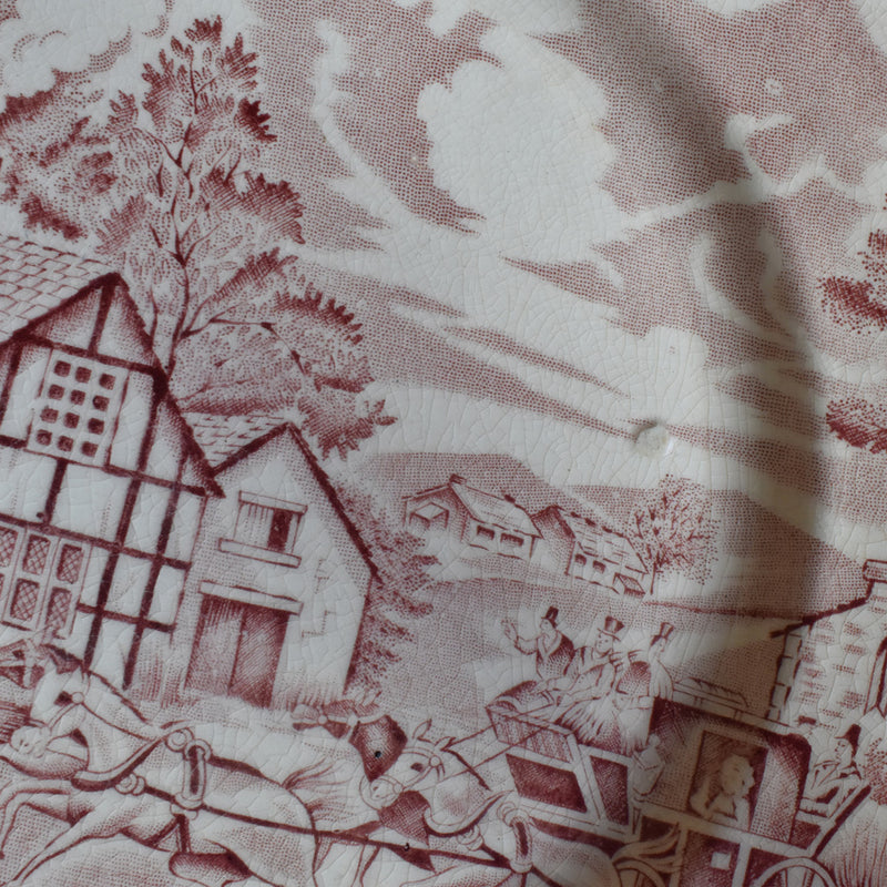 ヴィンテージプレート  リュネヴィル　English Style B