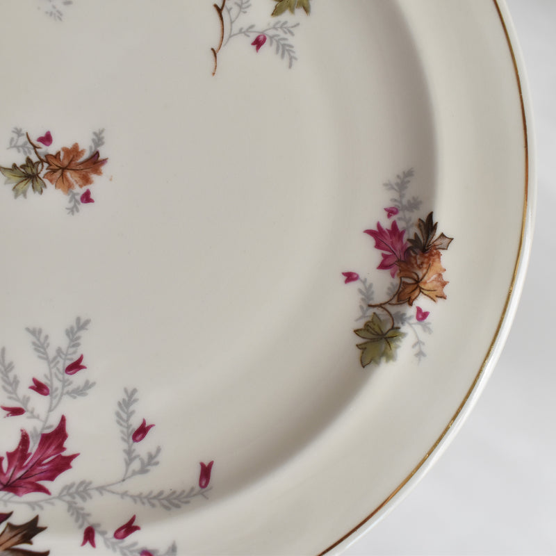 Vintage Dessert Plate Raynaud Erable F