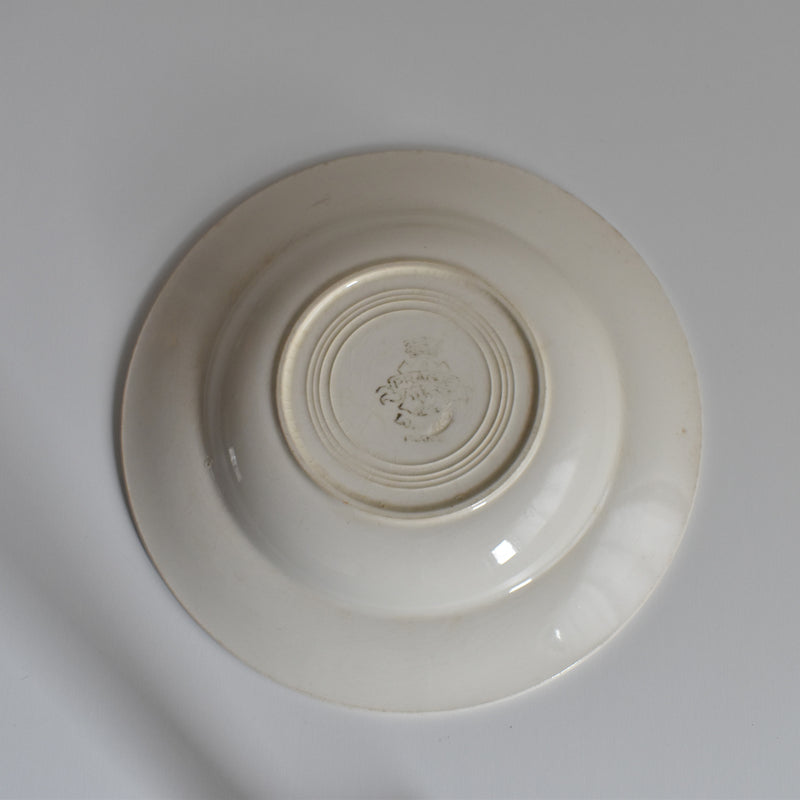 Vintage Deep Plate Longwy Prague B