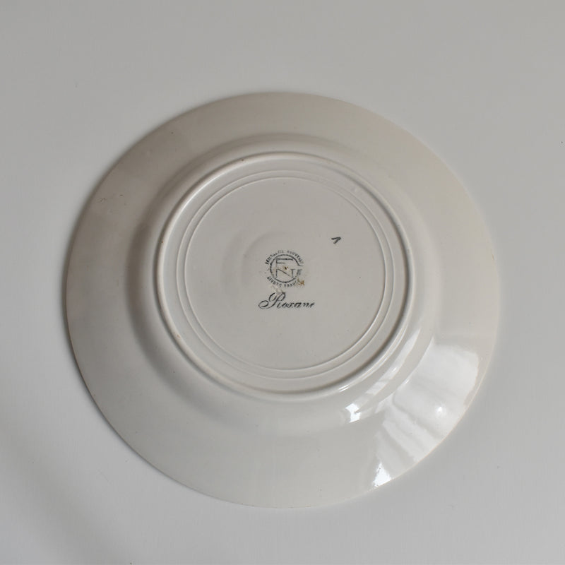 Vintage plate Gien Roxanne D