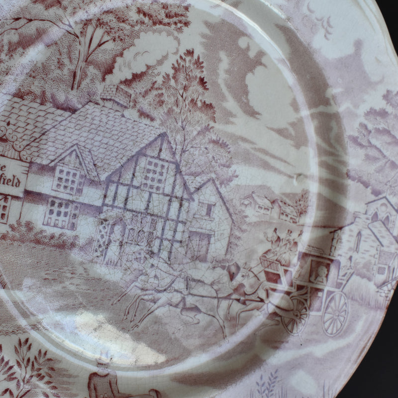 ヴィンテージプレート  リュネヴィル　English Style B