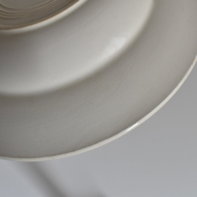 Vintage Deep Plate Longwy Prague B