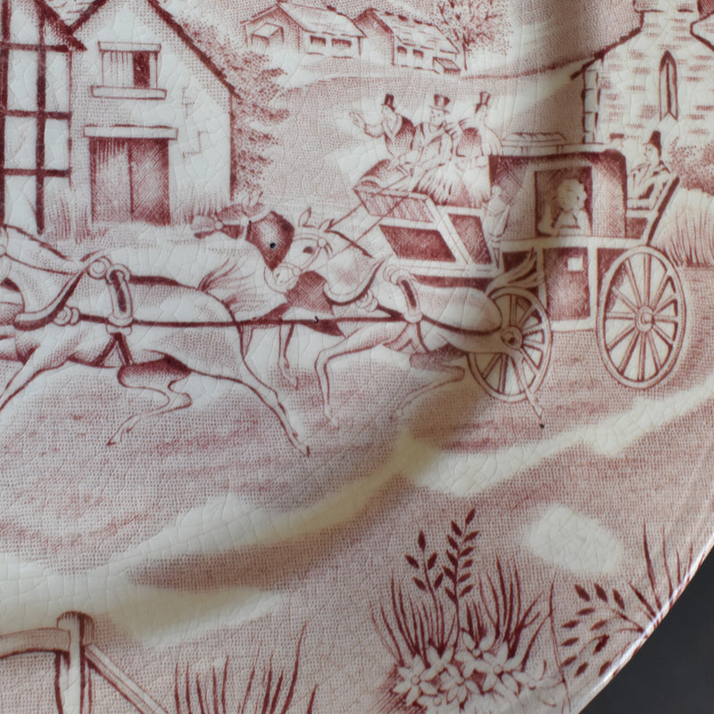 ヴィンテージプレート  リュネヴィル　English Style B