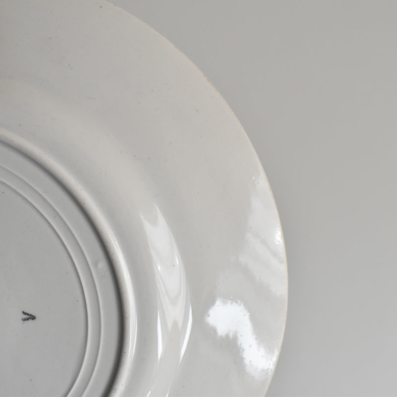Vintage plate Gien Roxanne D