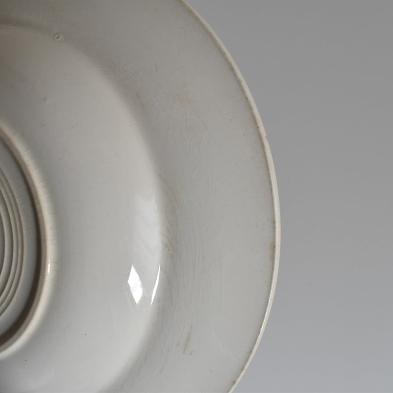 Vintage Deep Plate Longwy Prague B