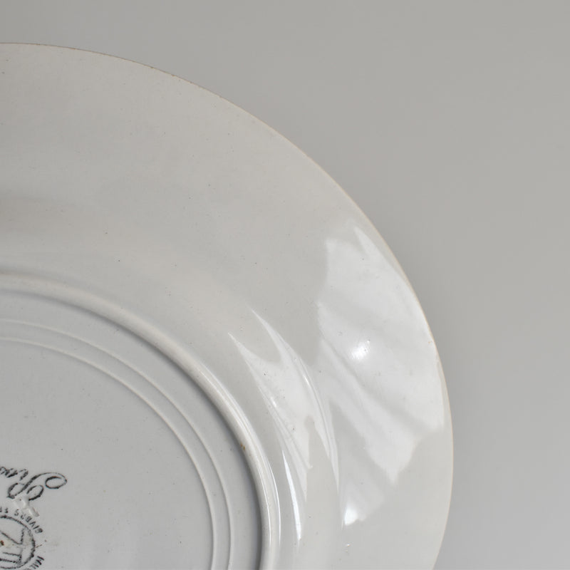 Vintage plate Gien Roxanne D