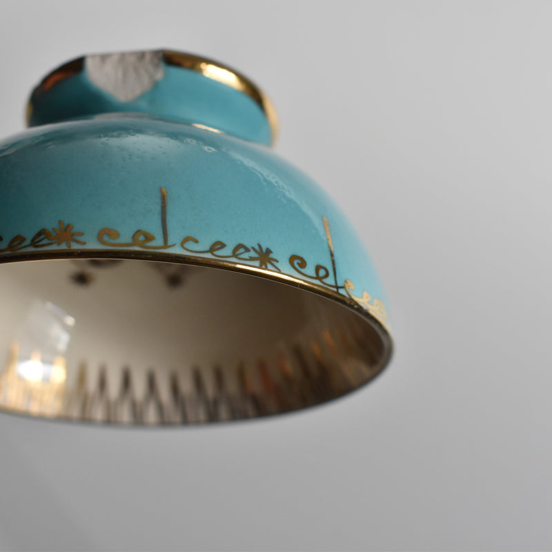 ア.ドラサンヴァル A.Dressinval コーヒーカップ＆ソーサー Turquoise B