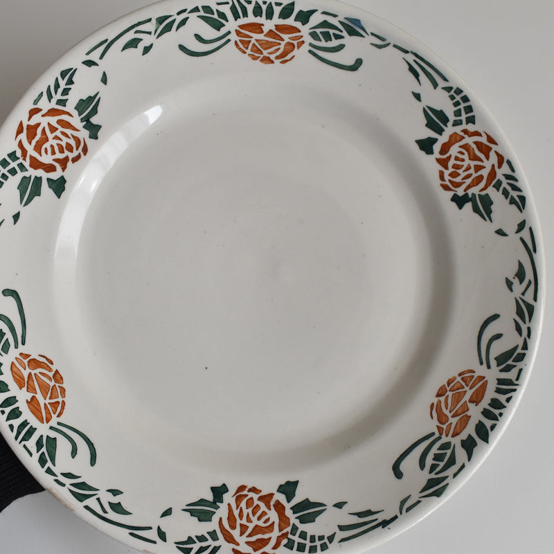 Vintage plate Gien Roxanne D