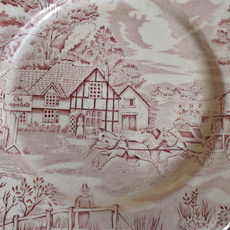 Vintage Plate Lunéville English Style A