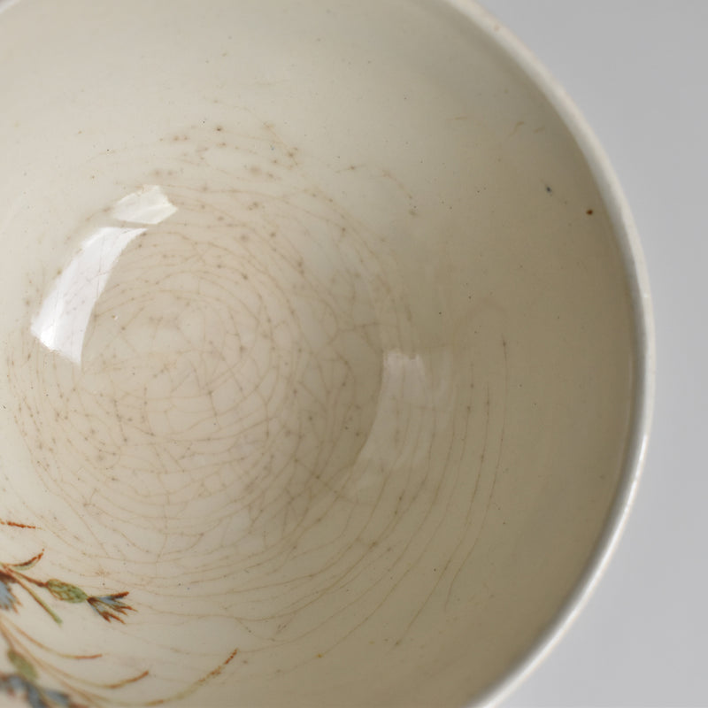 Antique Cup and Saucer K&G Lunéville Bleuet D