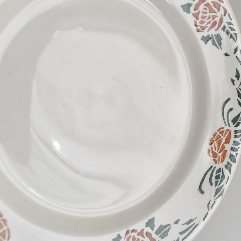 Vintage plate Gien Roxanne D