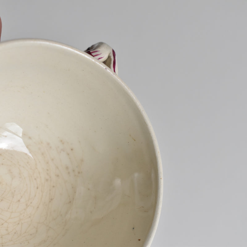 Antique Cup and Saucer K&G Lunéville Bleuet D