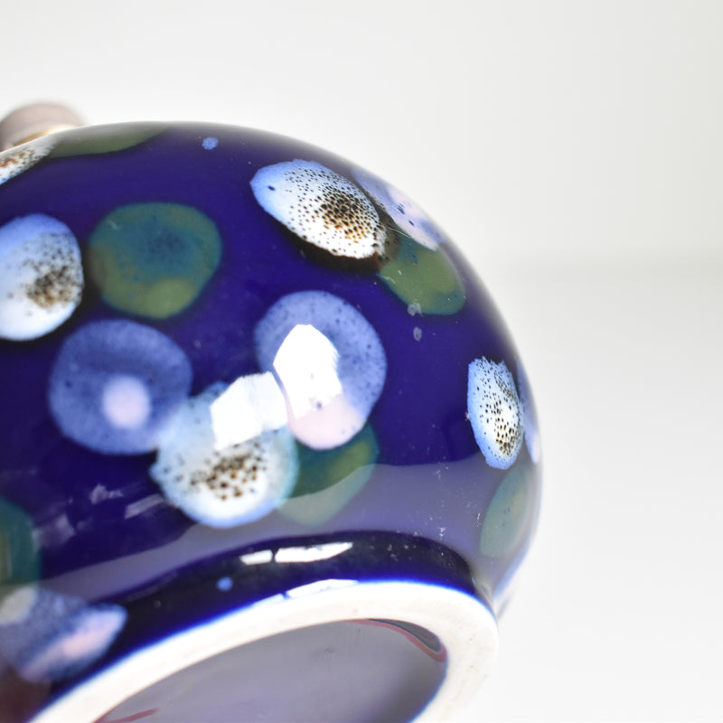 Vintage Lampe Berger Blue