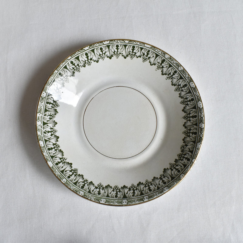Antique Cup & Saucer Badonviller Empire D