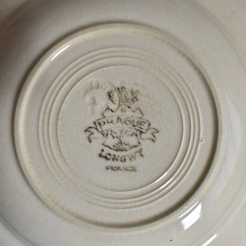 Vintage Deep Plate - Ronoue Prague C
