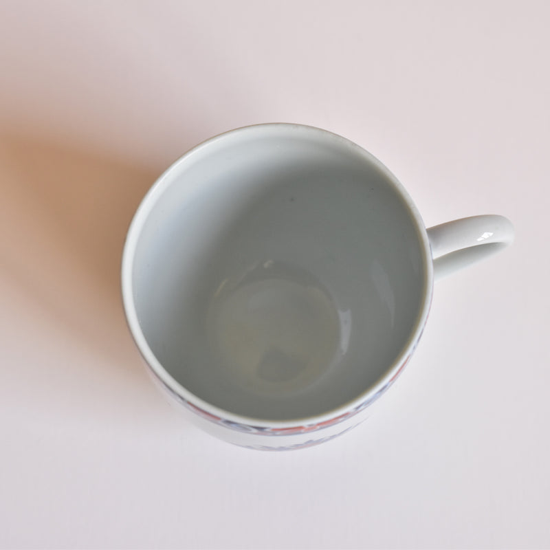 Vintage Cup & Saucer Raynaud Limoges Jumièges B