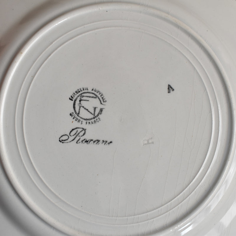 Vintage Plate Givors Roxanne E