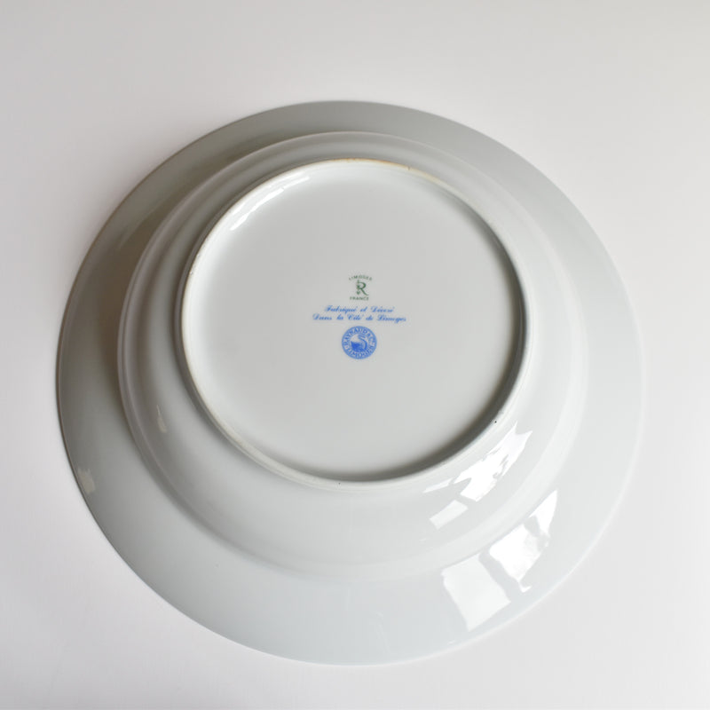 Deep Vintage Platter Raynaud Limoges Jumièges