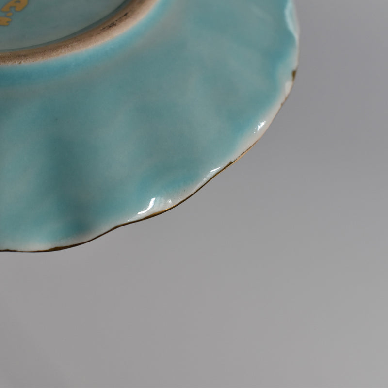 ア.ドラサンヴァル A.Dressinval コーヒーカップ＆ソーサー Turquoise C