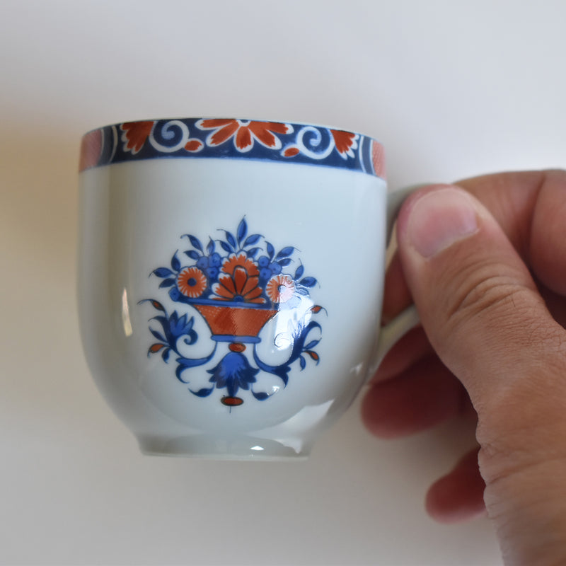 Vintage Cup & Saucer Raynaud Limoges Jumièges B