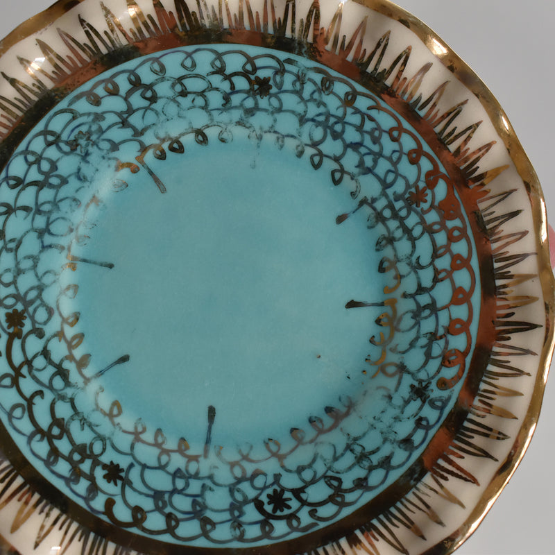 ア.ドラサンヴァル A.Dressinval コーヒーカップ＆ソーサー Turquoise C