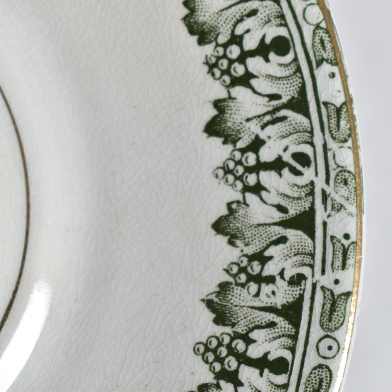 Antique Cup & Saucer Badonviller Empire D