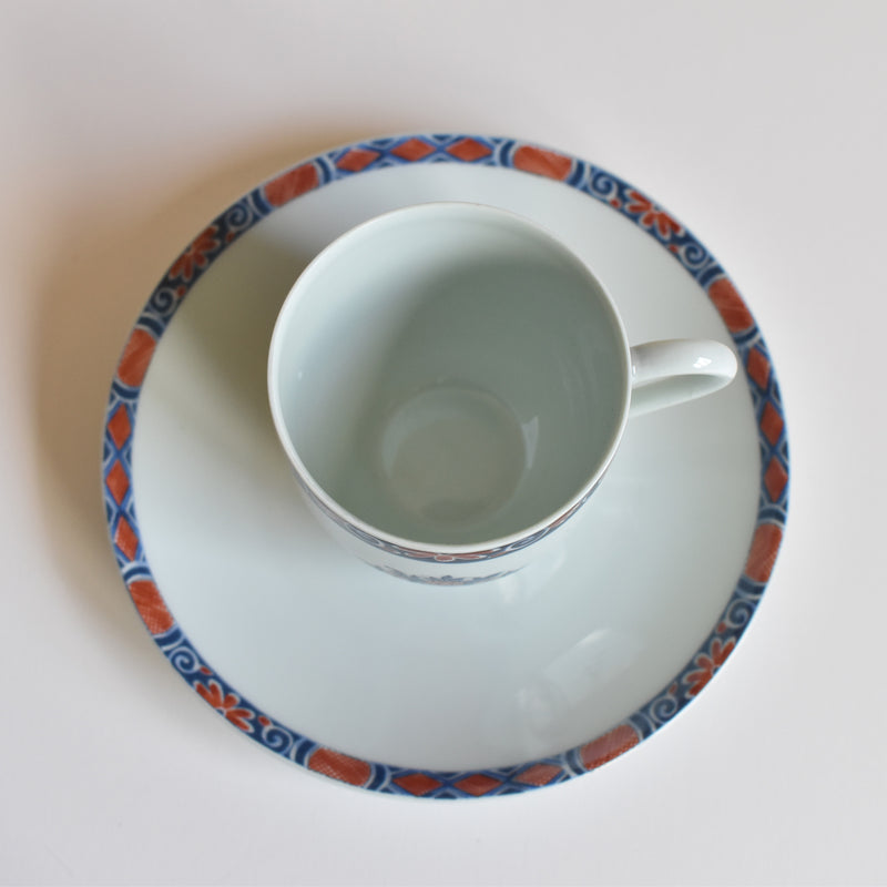 Vintage Cup & Saucer Raynaud Limoges Jumièges C