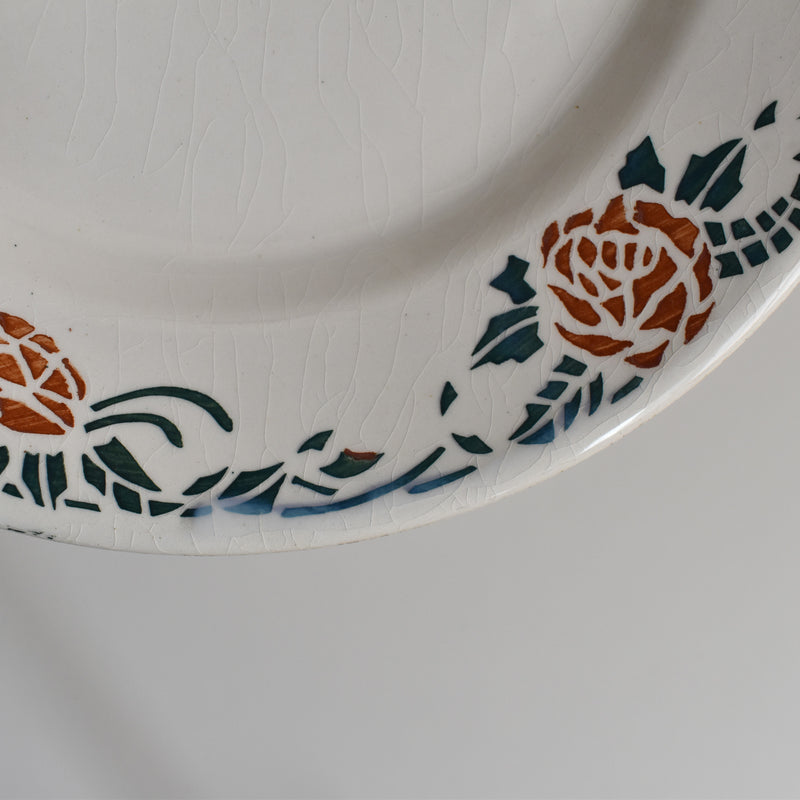 Vintage Plate Givors Roxanne E