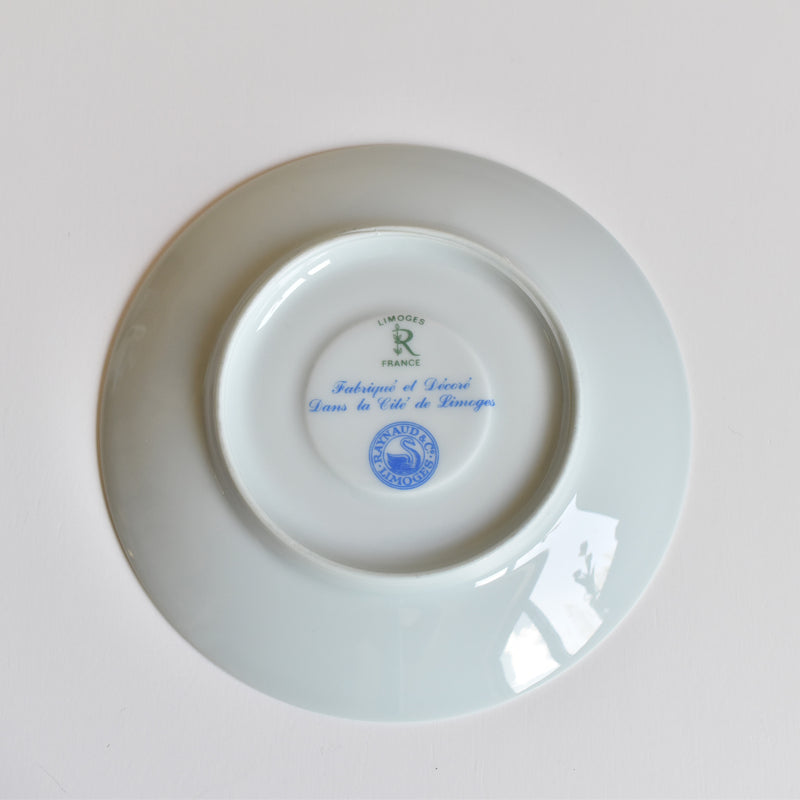 Vintage Cup & Saucer Raynaud Limoges Jumièges C