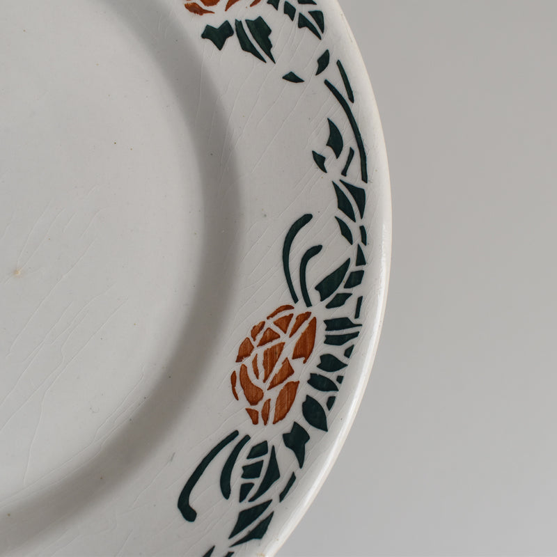 Vintage Plate Givors Roxanne E