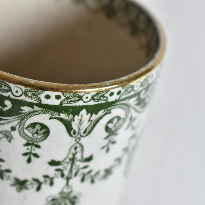 Antique Cup & Saucer Badonviller Empire D